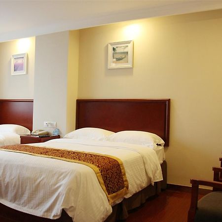 GreenTree Inn Tianjin Jinghai Jinqiao International Trade Center Bagian luar foto
