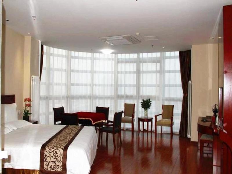GreenTree Inn Tianjin Jinghai Jinqiao International Trade Center Bagian luar foto