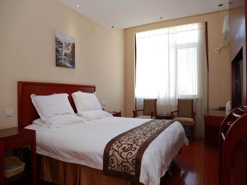GreenTree Inn Tianjin Jinghai Jinqiao International Trade Center Bagian luar foto