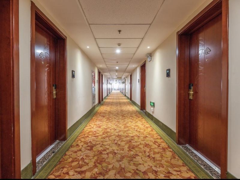 GreenTree Inn Tianjin Jinghai Jinqiao International Trade Center Bagian luar foto
