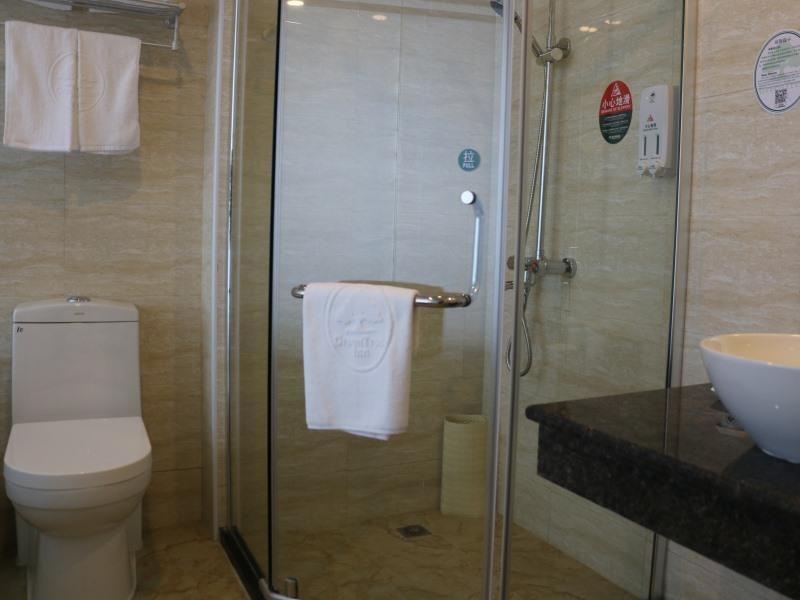 GreenTree Inn Tianjin Jinghai Jinqiao International Trade Center Bagian luar foto