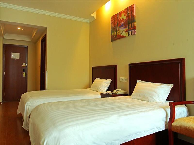 GreenTree Inn Tianjin Jinghai Jinqiao International Trade Center Bagian luar foto