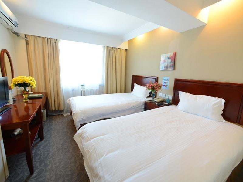 GreenTree Inn Tianjin Jinghai Jinqiao International Trade Center Bagian luar foto