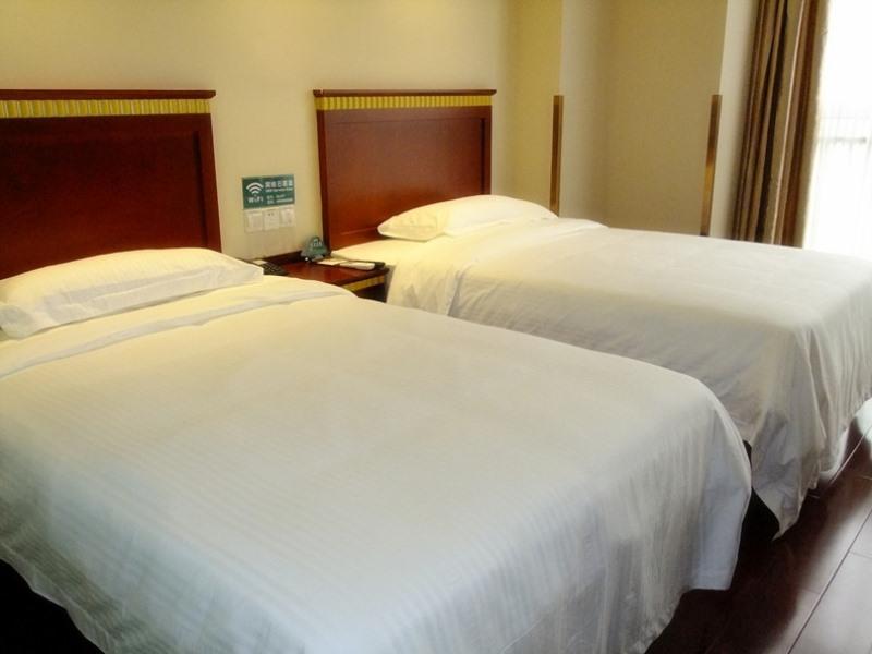GreenTree Inn Tianjin Jinghai Jinqiao International Trade Center Bagian luar foto