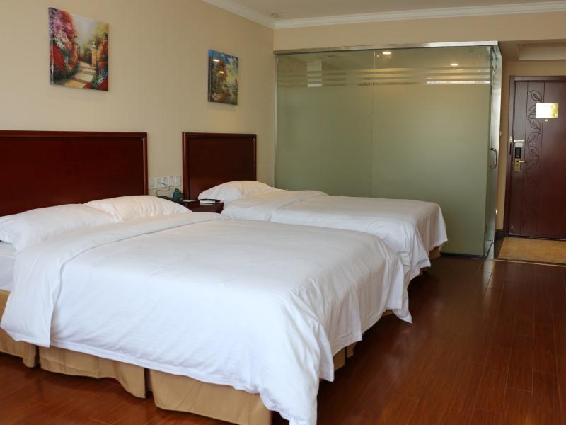 GreenTree Inn Tianjin Jinghai Jinqiao International Trade Center Bagian luar foto