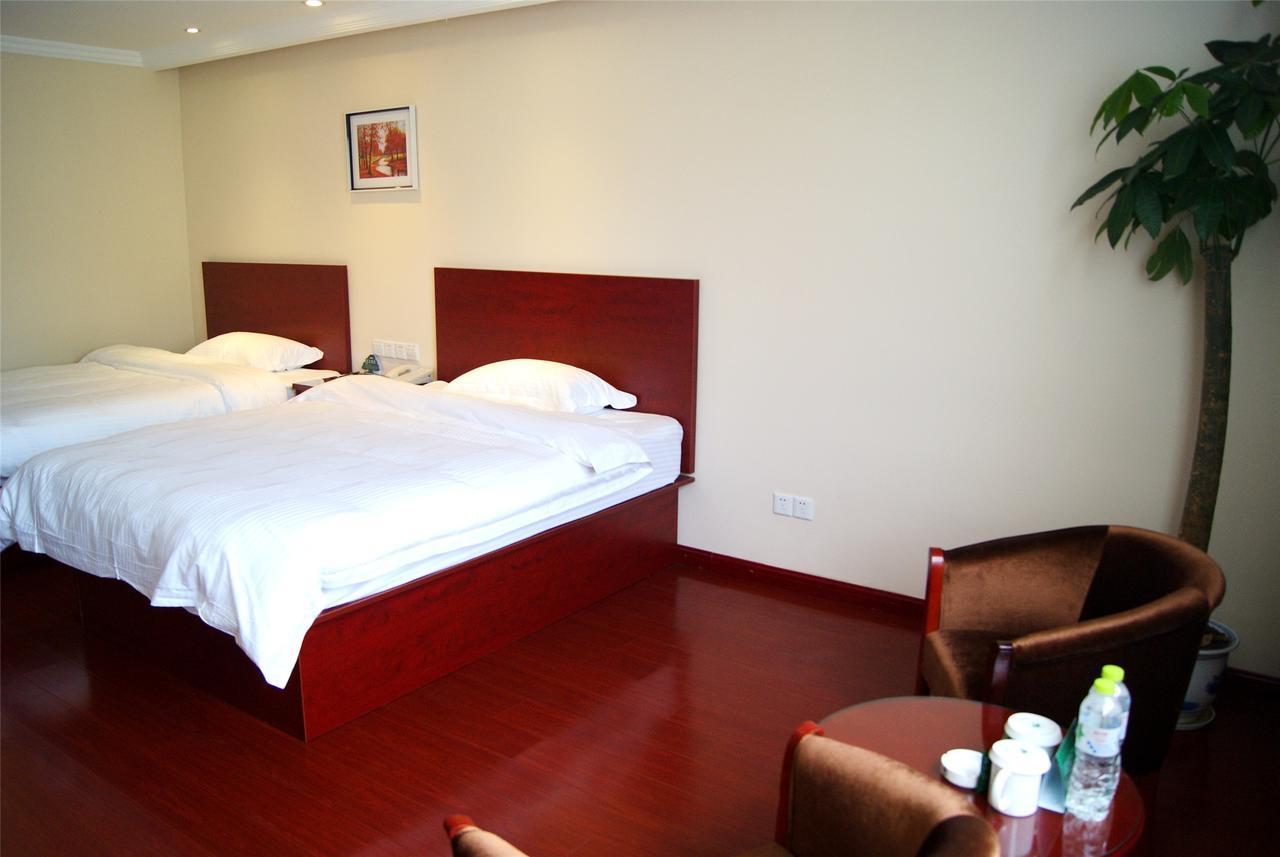 GreenTree Inn Tianjin Jinghai Jinqiao International Trade Center Bagian luar foto