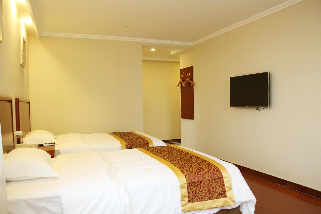 GreenTree Inn Tianjin Jinghai Jinqiao International Trade Center Bagian luar foto