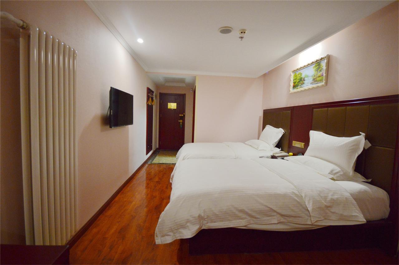 GreenTree Inn Tianjin Jinghai Jinqiao International Trade Center Bagian luar foto