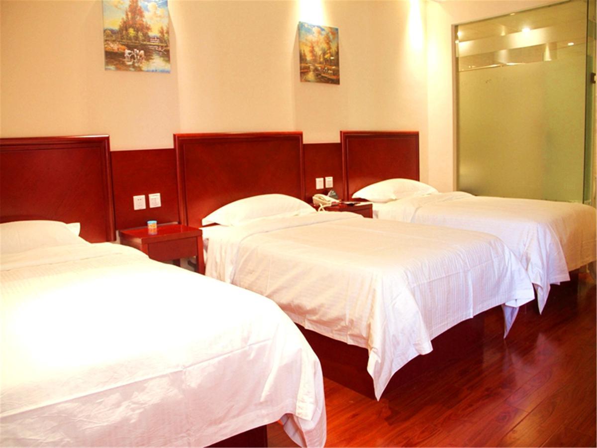 GreenTree Inn Tianjin Jinghai Jinqiao International Trade Center Bagian luar foto