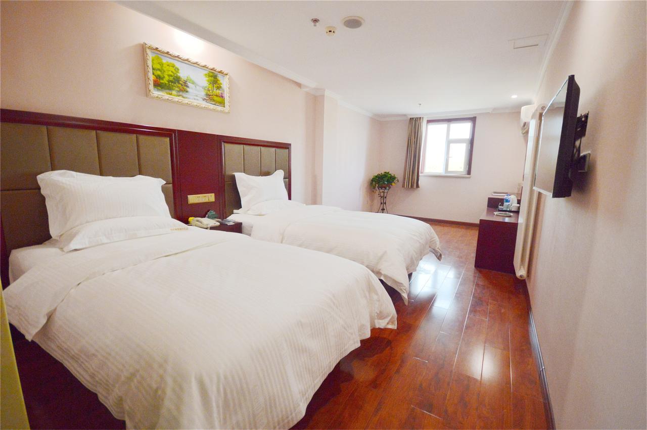 GreenTree Inn Tianjin Jinghai Jinqiao International Trade Center Bagian luar foto