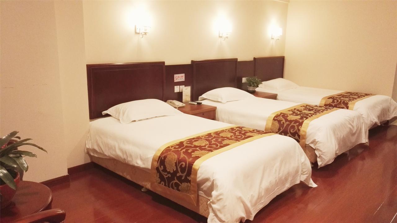 GreenTree Inn Tianjin Jinghai Jinqiao International Trade Center Bagian luar foto