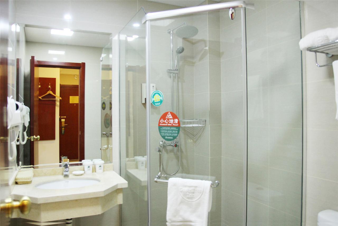 GreenTree Inn Tianjin Jinghai Jinqiao International Trade Center Bagian luar foto