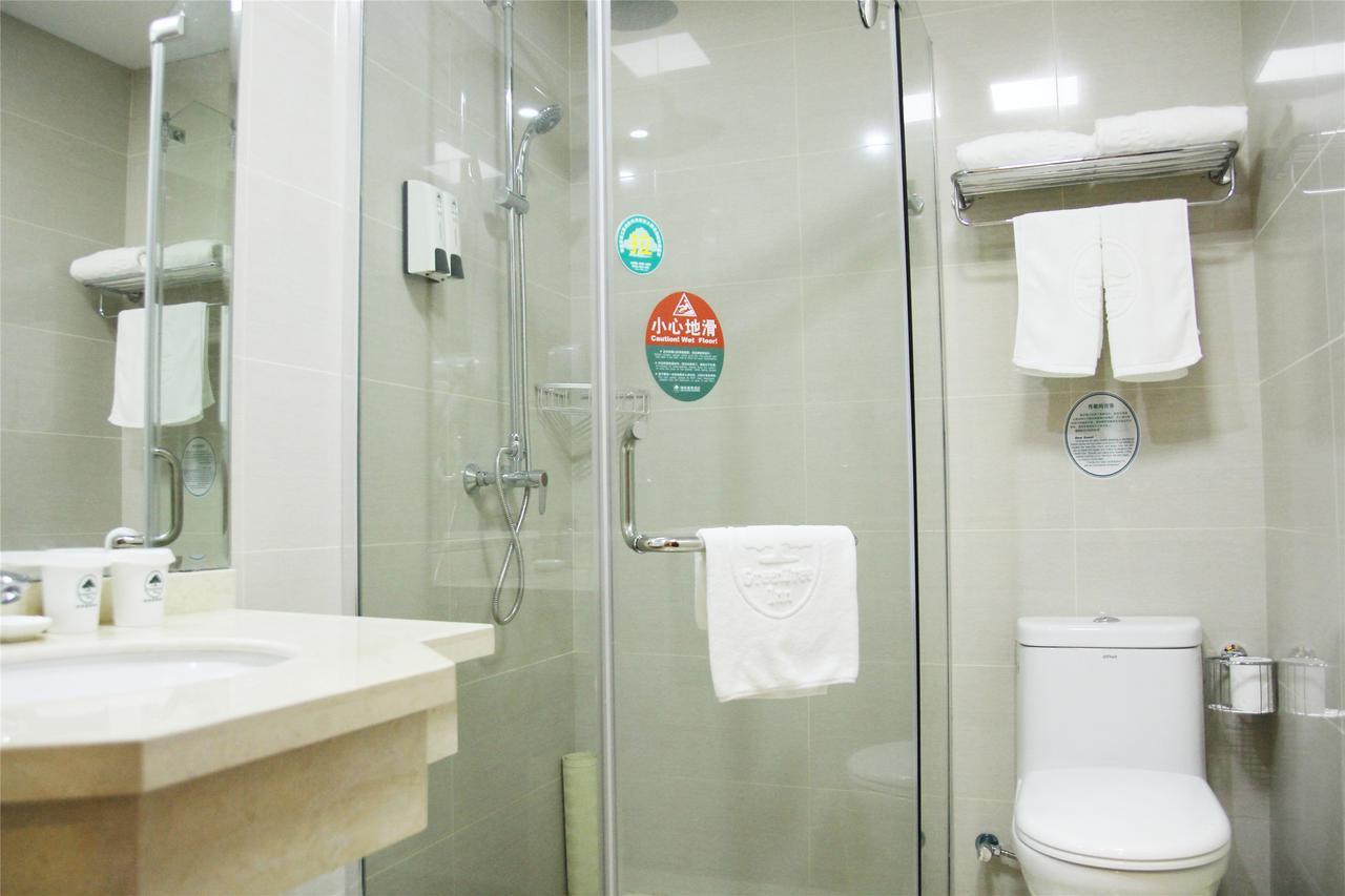 GreenTree Inn Tianjin Jinghai Jinqiao International Trade Center Bagian luar foto