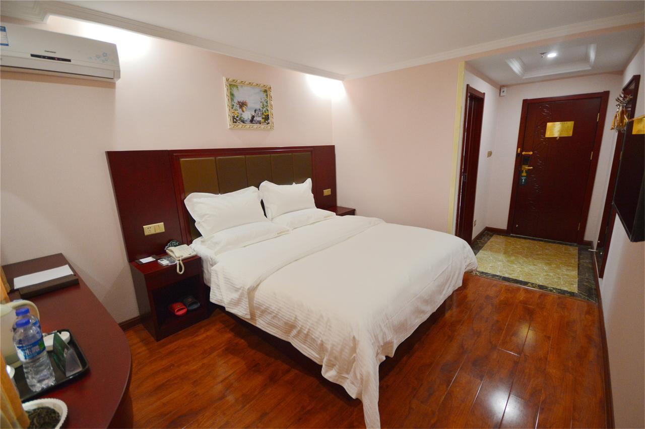 GreenTree Inn Tianjin Jinghai Jinqiao International Trade Center Bagian luar foto